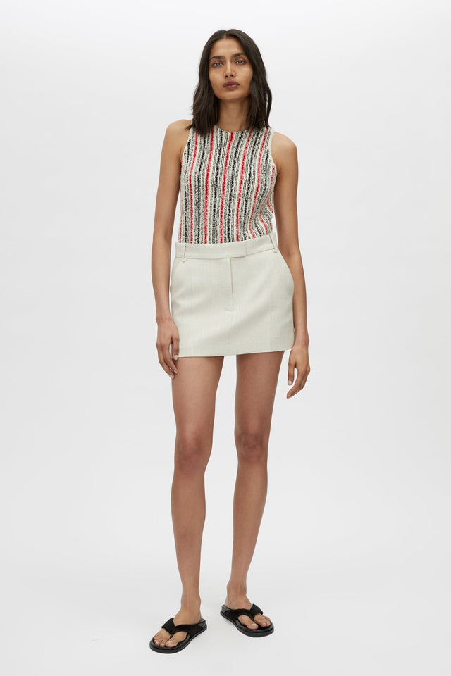 Camilla and Marc | Corbett Mini Skirt - Stone