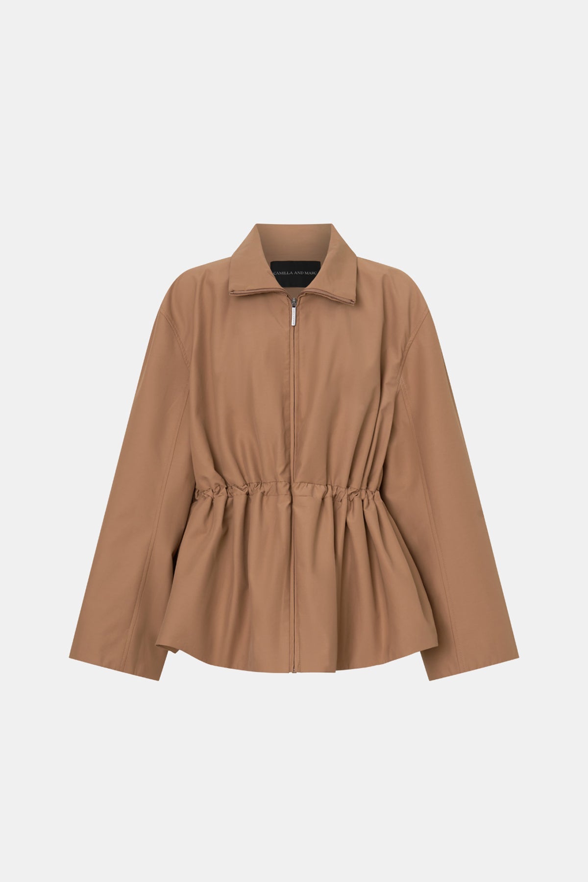 Camilla & Marc | Devon Soft Gathered Anorak - Rosewood