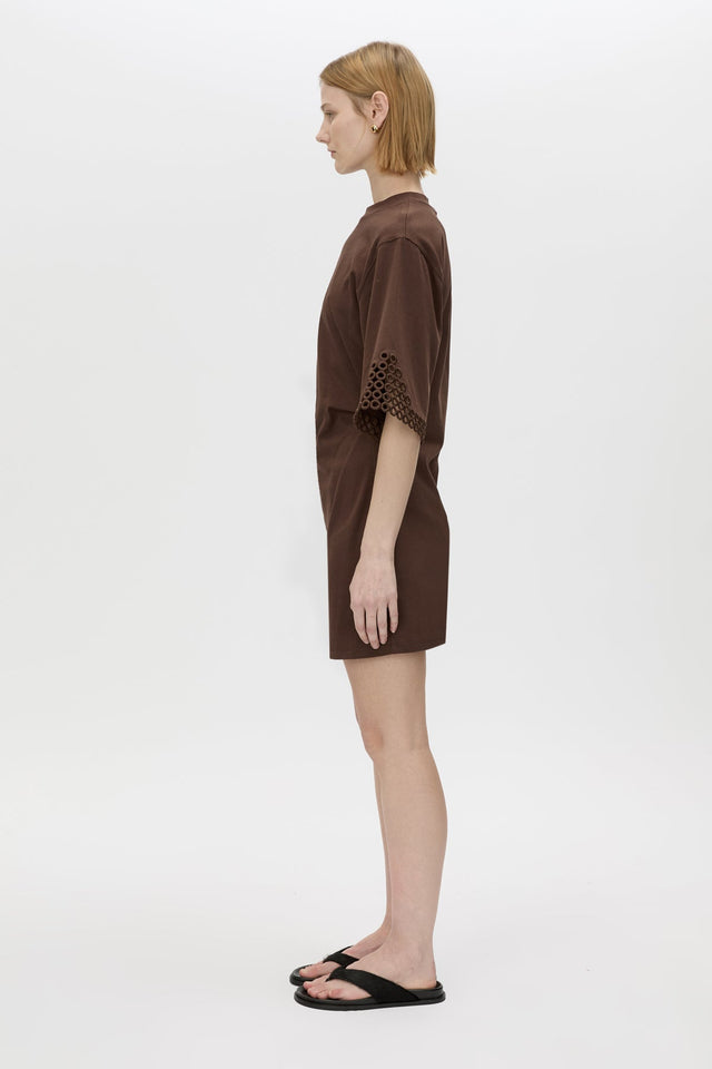 Camilla and Marc | Lolani Mini Tee Dress - Chocolate