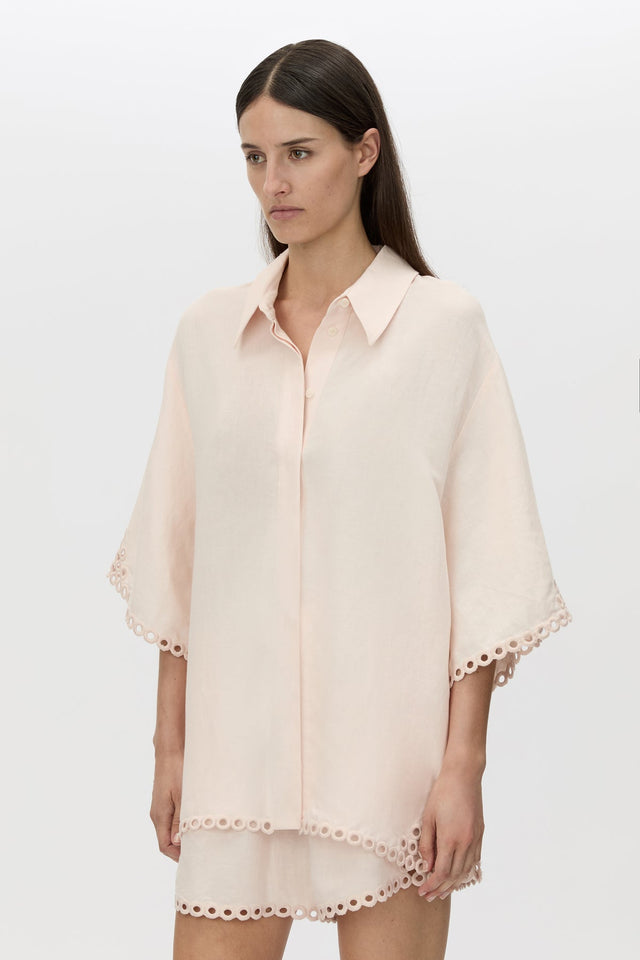 Camilla and Marc | Lolani Shirt - Soft Pink