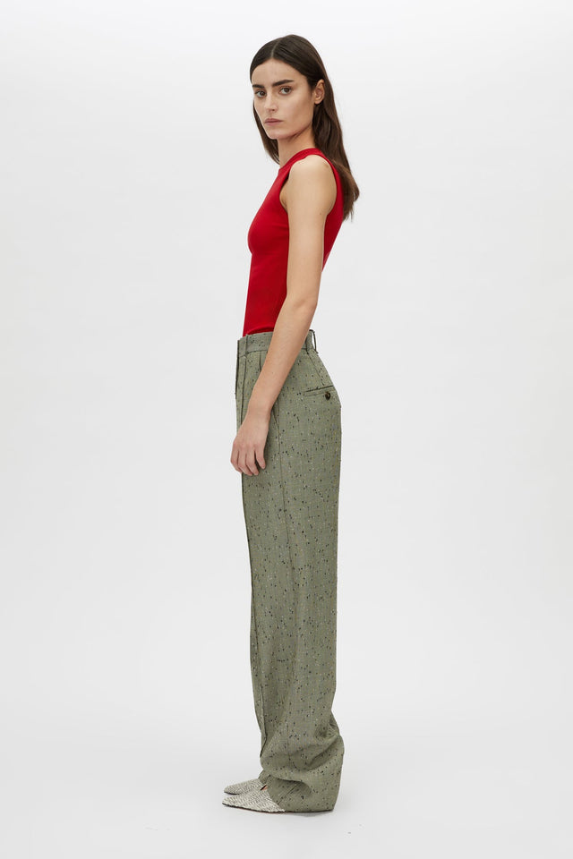 Camilla and Marc | Nora Crew Tank - Ruby Red