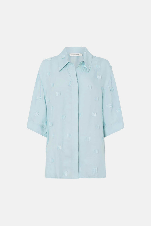 Camilla and Marc | Ottilie 2.0 Short Sleeve - Soft Blue