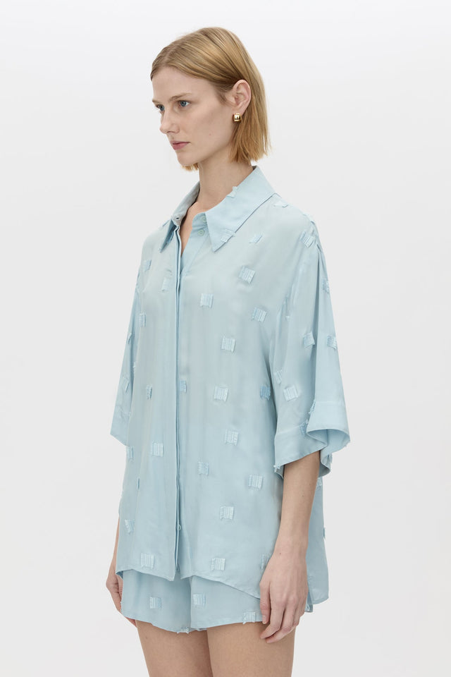 Camilla and Marc | Ottilie 2.0 Short Sleeve - Soft Blue