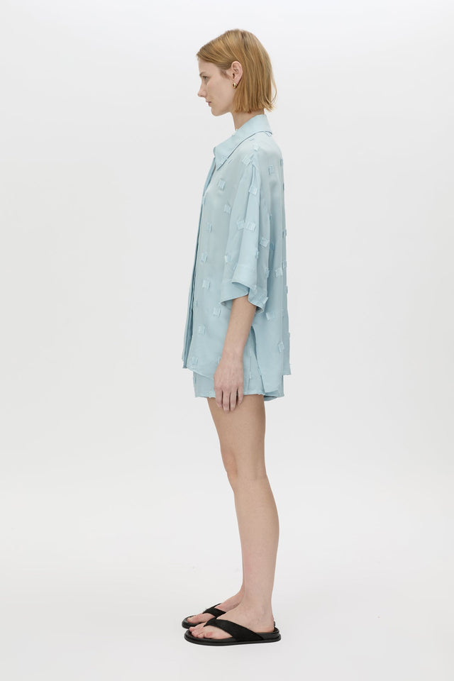 Camilla and Marc | Ottilie 2.0 Short Sleeve - Soft Blue