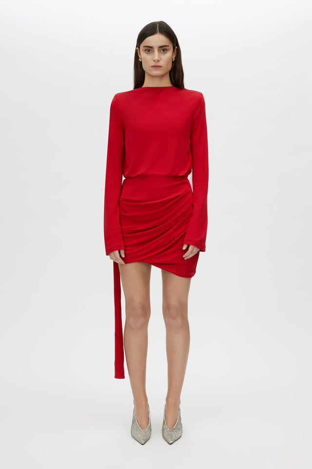 Camilla and Marc | Paloma Mini Dress - Scarlet