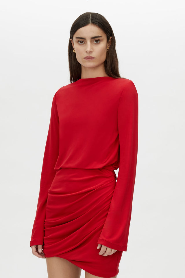 Camilla and Marc | Paloma Mini Dress - Scarlet