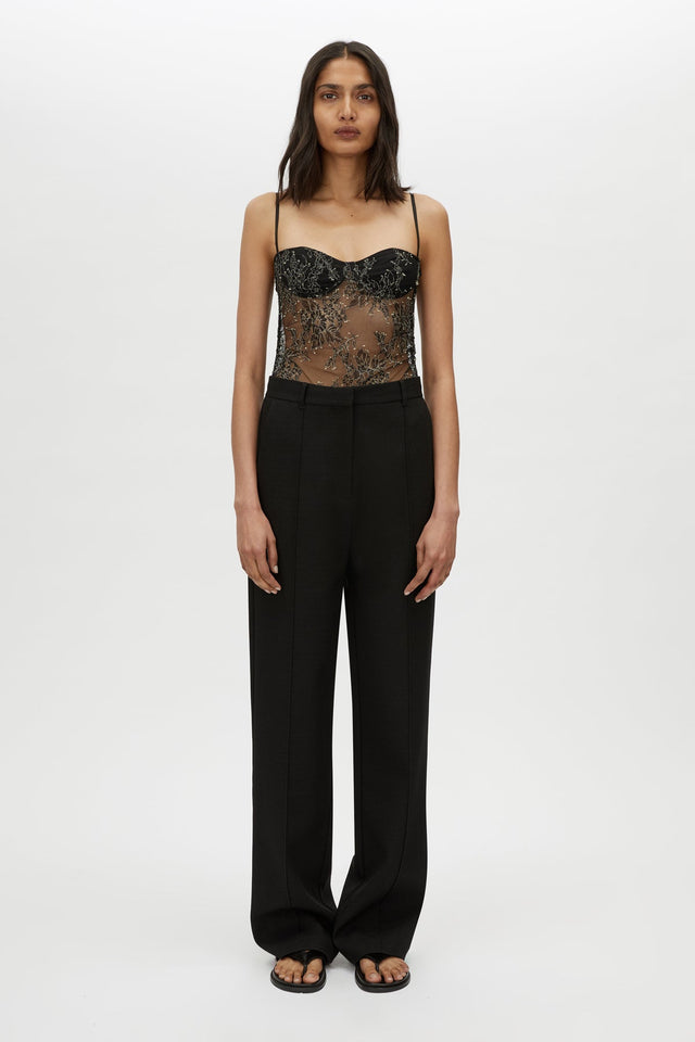 Camilla and Marc | Peregrine Lace Bodysuit - Black