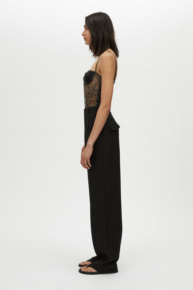 Camilla and Marc | Peregrine Lace Bodysuit - Black