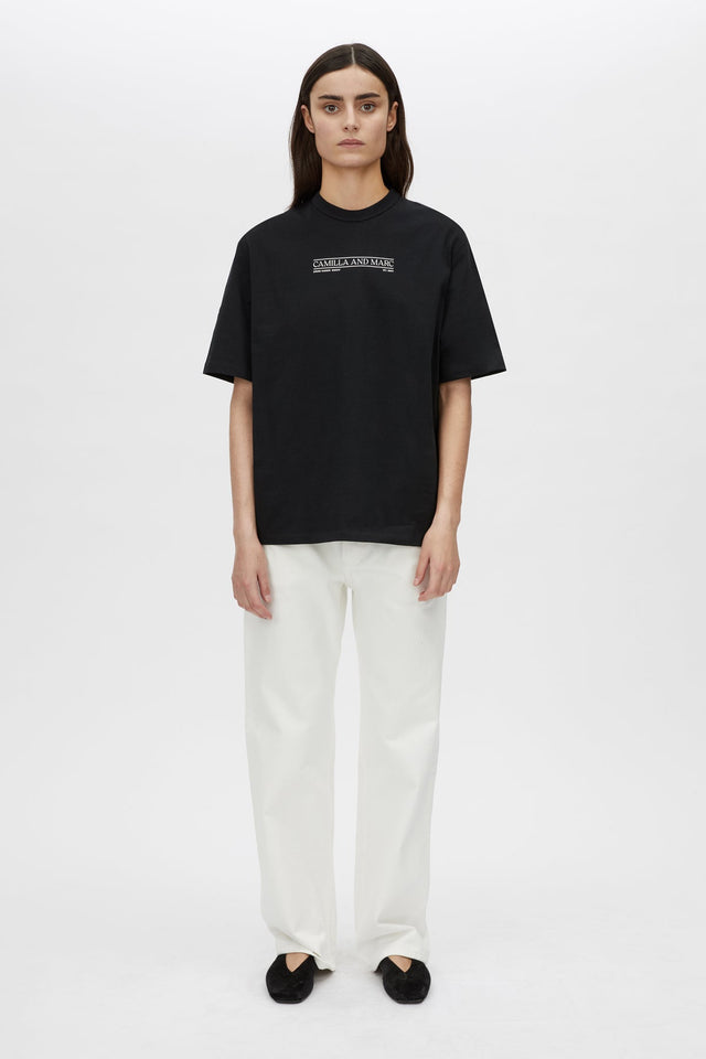Camilla and Marc | Rigel Logo Tee - Black
