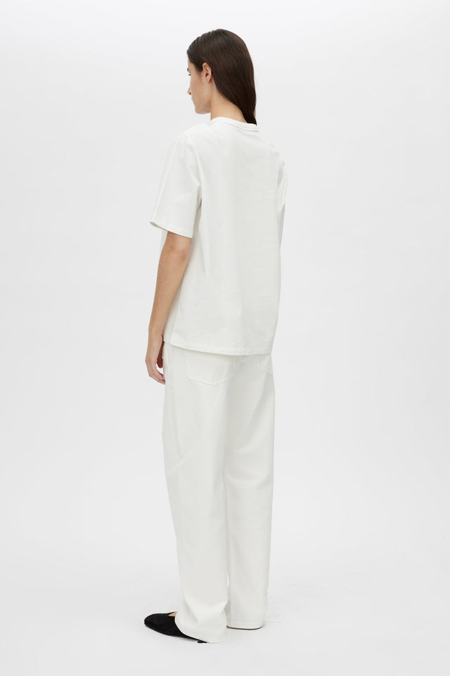 Camilla and Marc | Rigel Logo Tee - Soft White