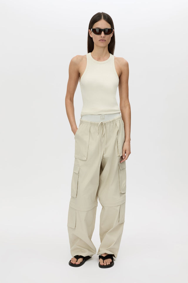 Camilla and Marc  | Soraya Cargo Pant - Stone