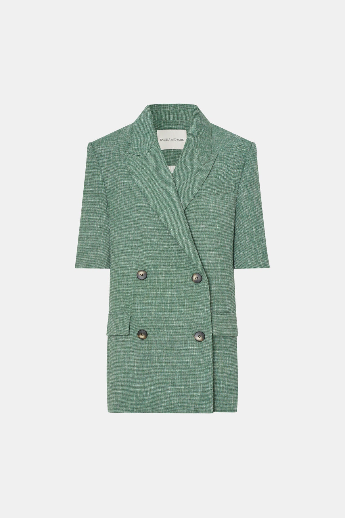 Camilla and Marc | Terence Blazer - Green Marble