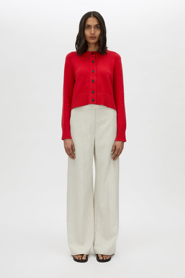 Camilla and Marc | Tori Knit Cardigan - Scarlet