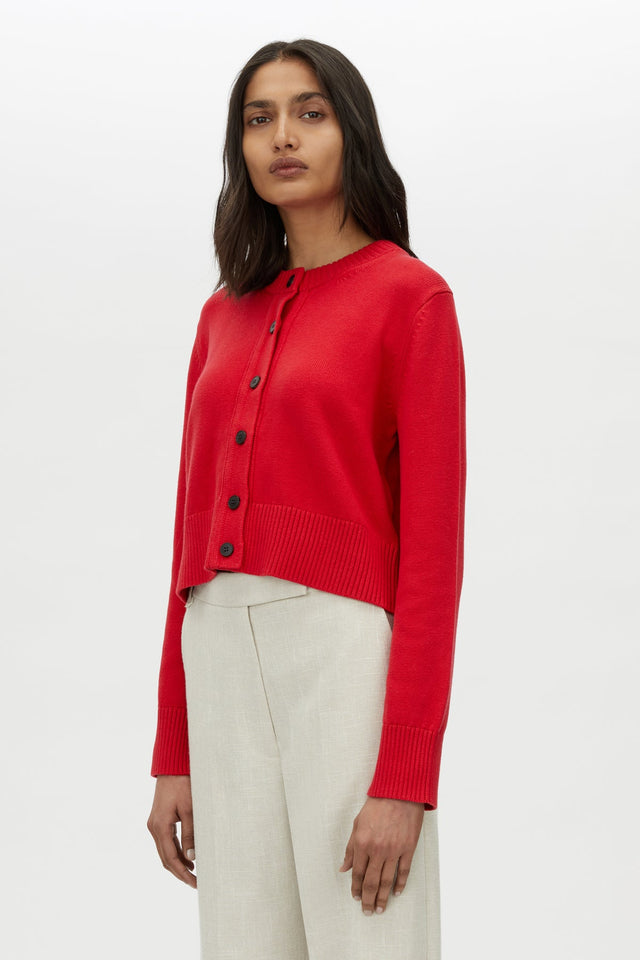 Camilla and Marc | Tori Knit Cardigan - Scarlet