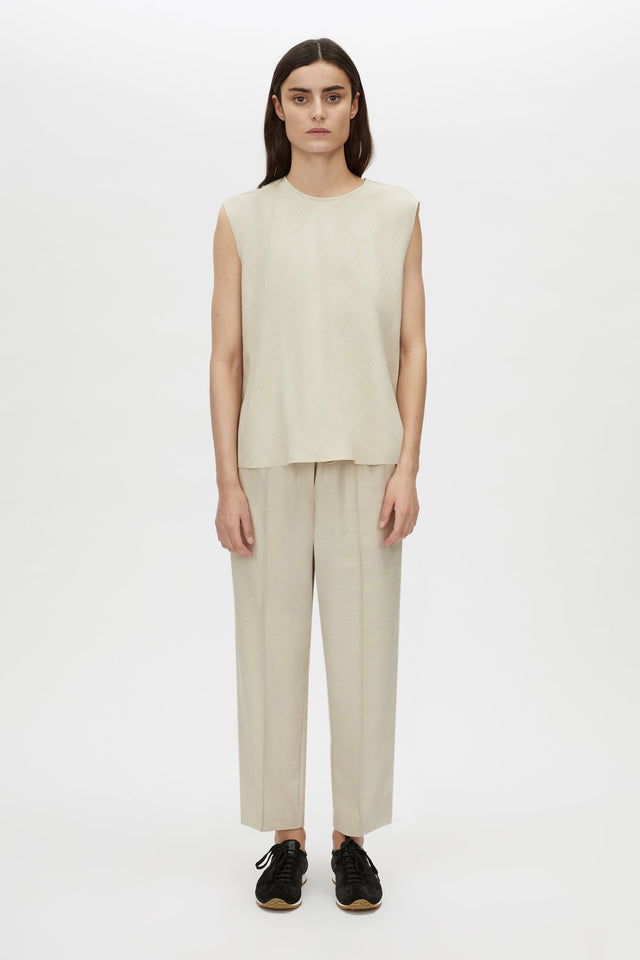 Camilla and Marc | Vector Crop Pant - Oat Melange