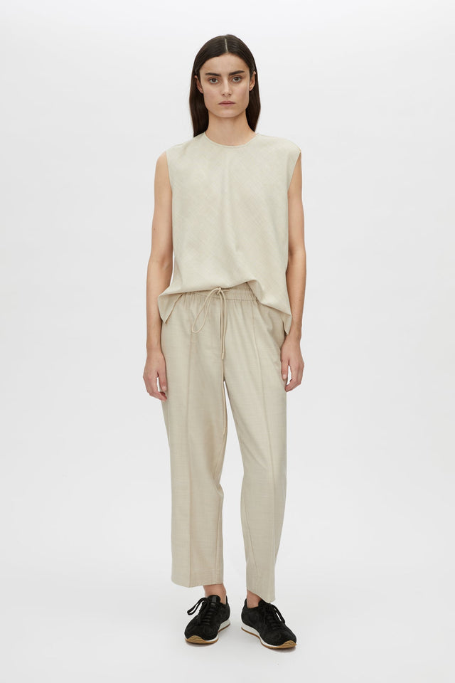 Camilla and Marc | Vector Crop Pant - Oat Melange
