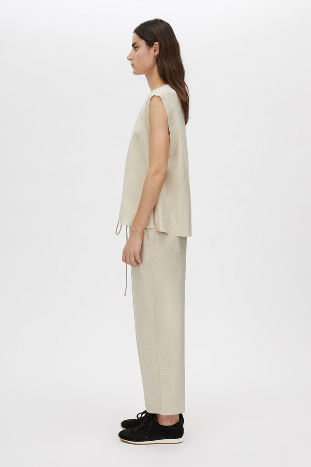 Camilla and Marc | Vector Crop Pant - Oat Melange