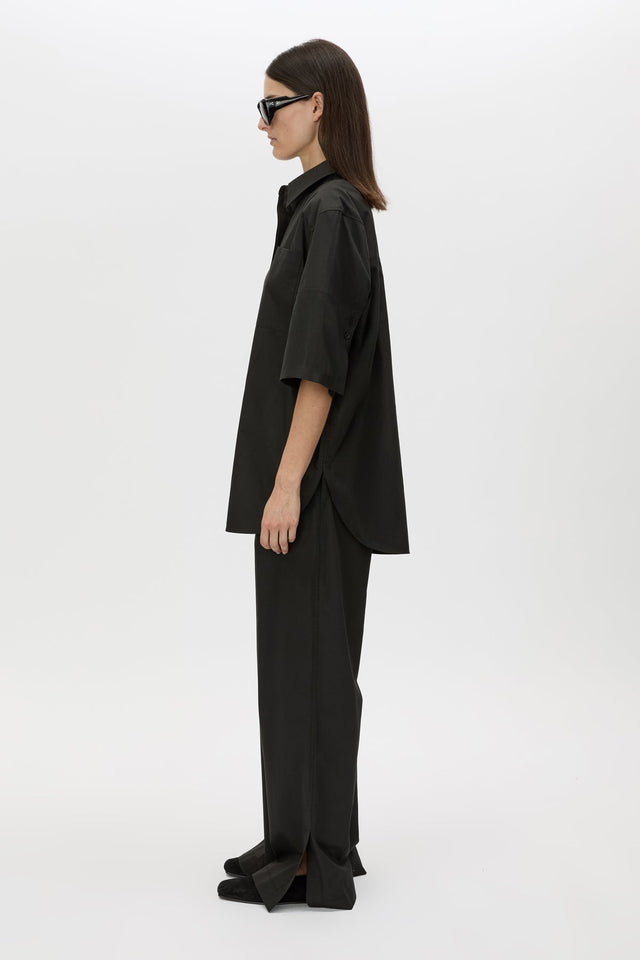 Camilla and Marc  | Winslow Short Sleeve Shirt - Black