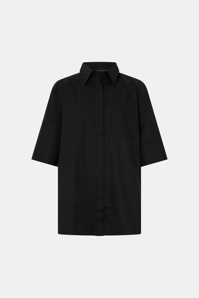 Camilla and Marc  | Winslow Short Sleeve Shirt - Black