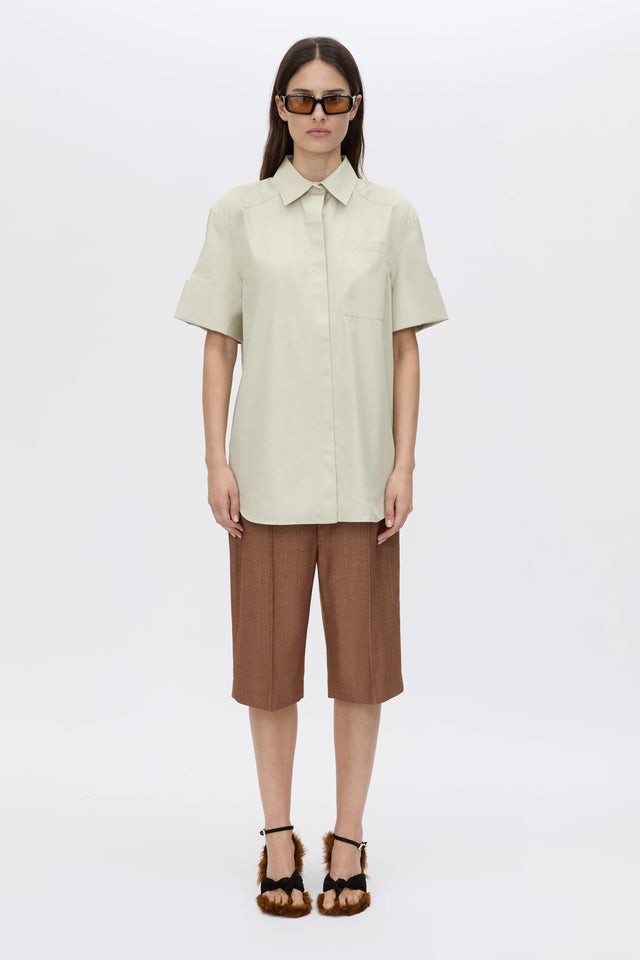 Camilla and Marc | Winslow Short Sleeve Shirt - Stone
