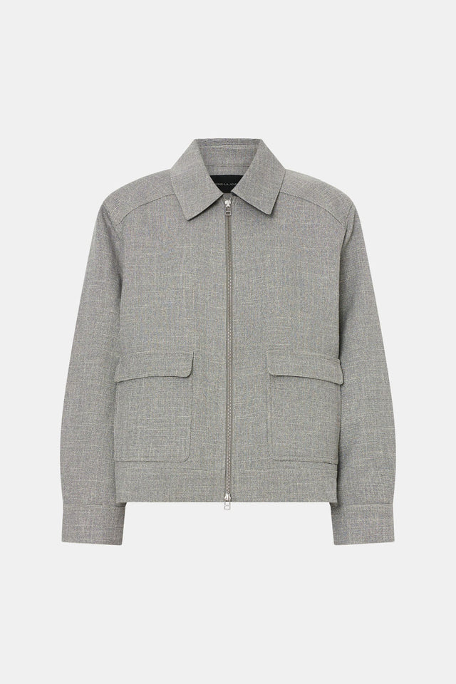 Camilla and Marc | Wright Collared Jacket - Reed Green