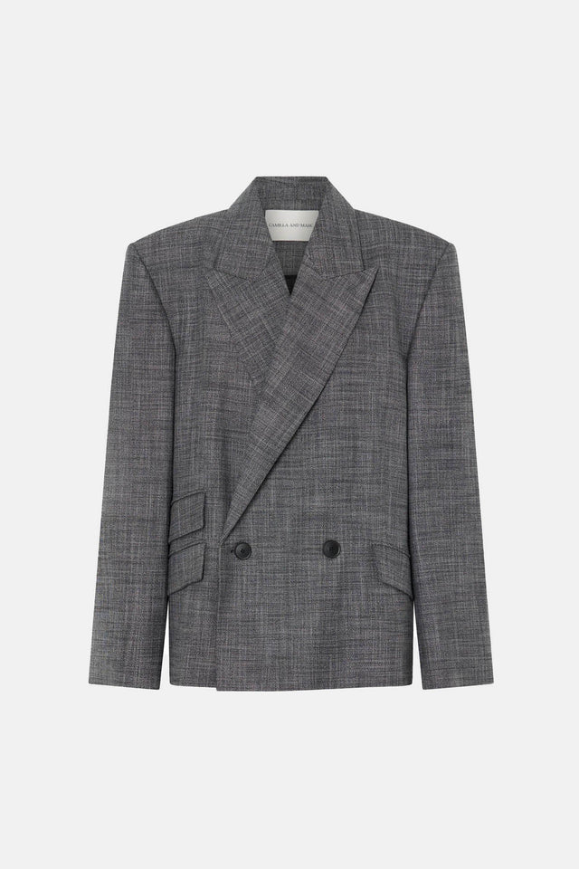 Camilla and Marc | Zazu Blazer - Charcoal Marle