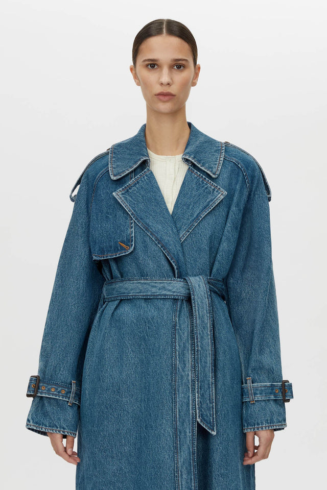 Camilla and Marc | Calyx Denim Coat - Classic Blue