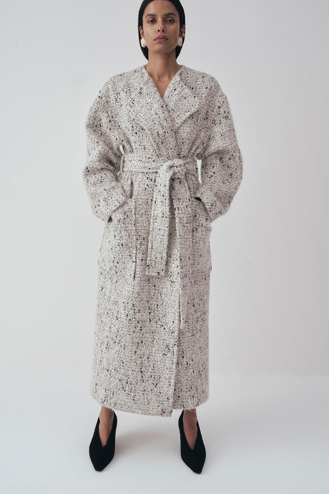 Camilla and Marc | Cupola Coat - Salt And Pepper