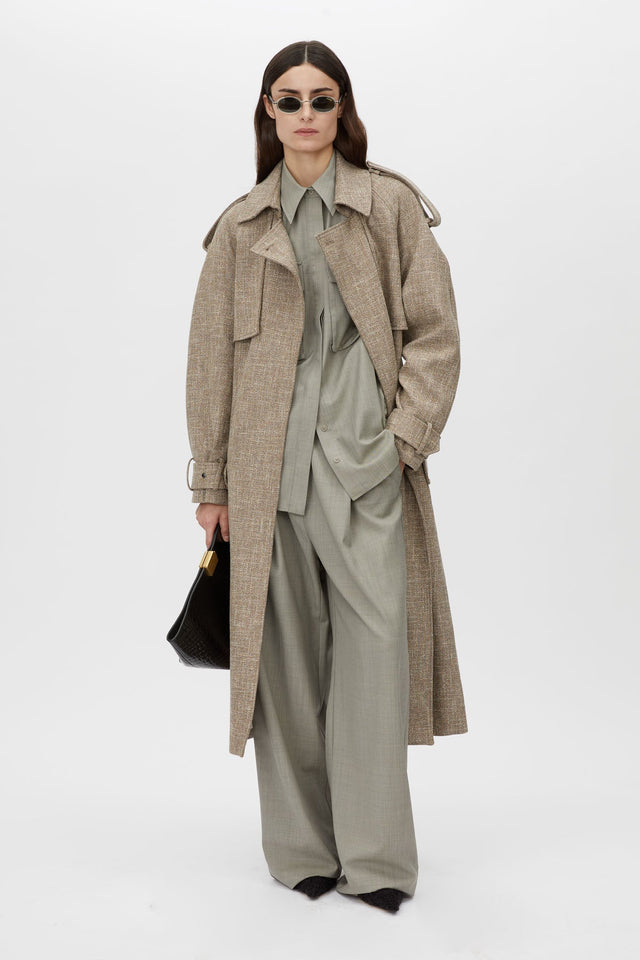 Camilla and Marc | Drew Shirt - Mottled Stone