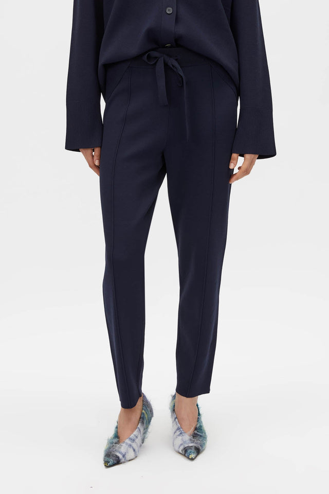 Camilla and Marc | Lyndon Knit Pant - Navy