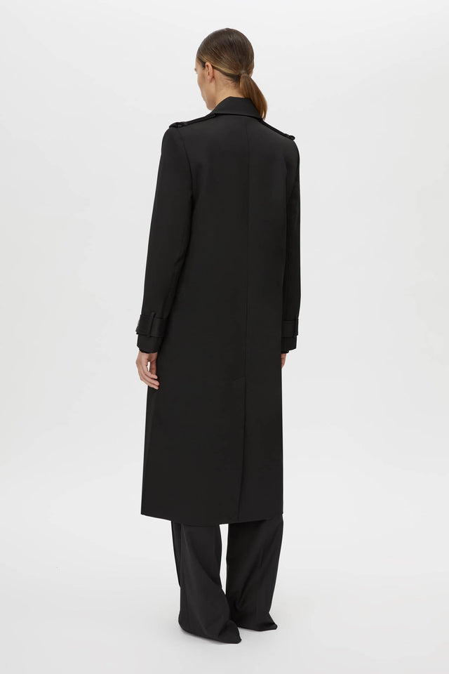 Camilla and Marc | Pilotis Trench Coat - Black