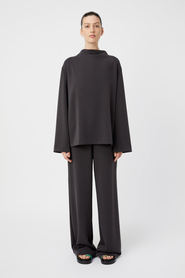 Camilla and Marc | Elanora Long Sleeve Lounge Top - Amethyst