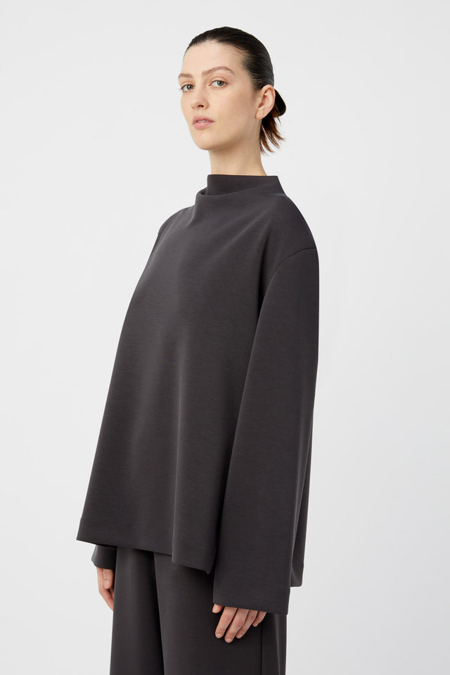 Camilla and Marc | Elanora Long Sleeve Lounge Top - Amethyst