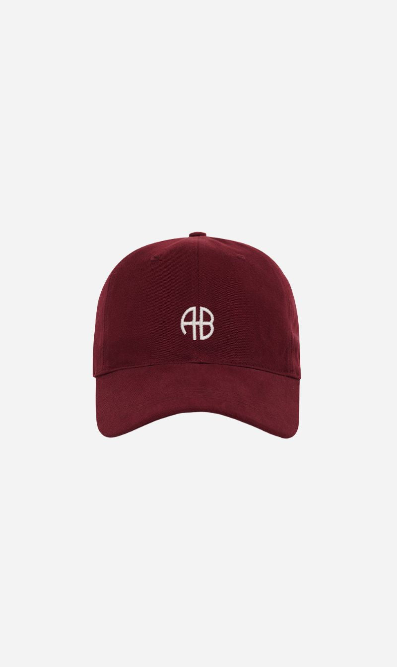 Anine Bing | Jeremy Baseball Cap AB - Cabernet