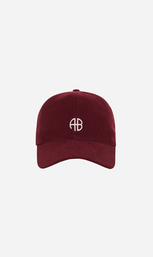 Anine Bing | Jeremy Baseball Cap AB - Cabernet