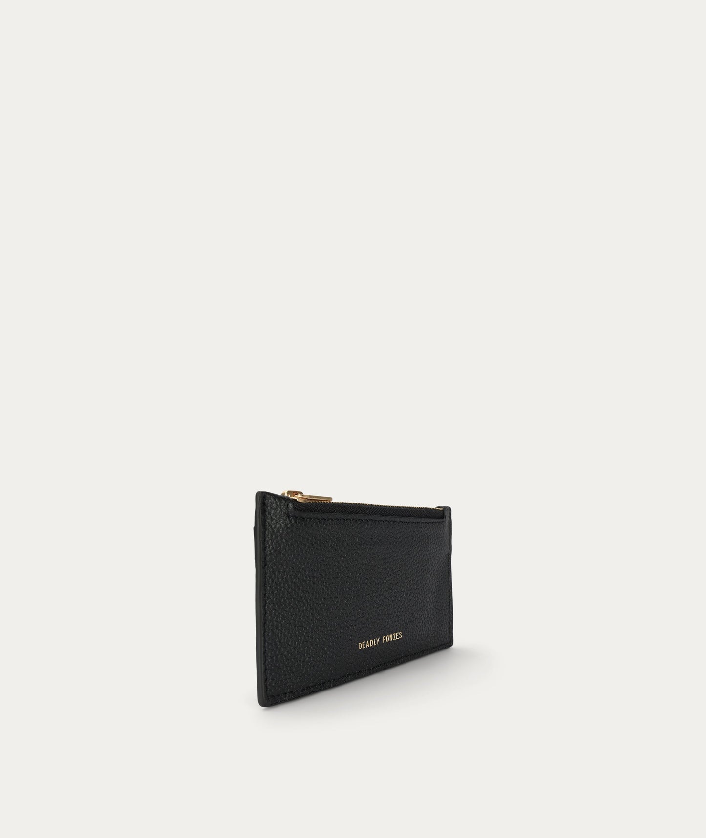 Deadly Ponies | Card Holder - Black/Gunmetal