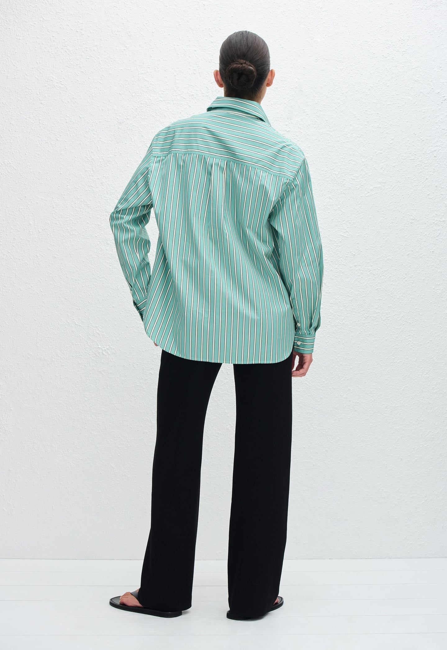 Matteau | Classic Stripe Shirt - Aegean