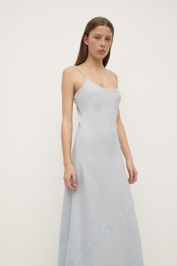 Assembly Label | Colette Linen Slip Dress - Cloud