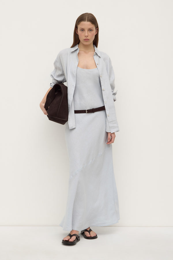 Assembly Label | Colette Linen Slip Dress - Cloud