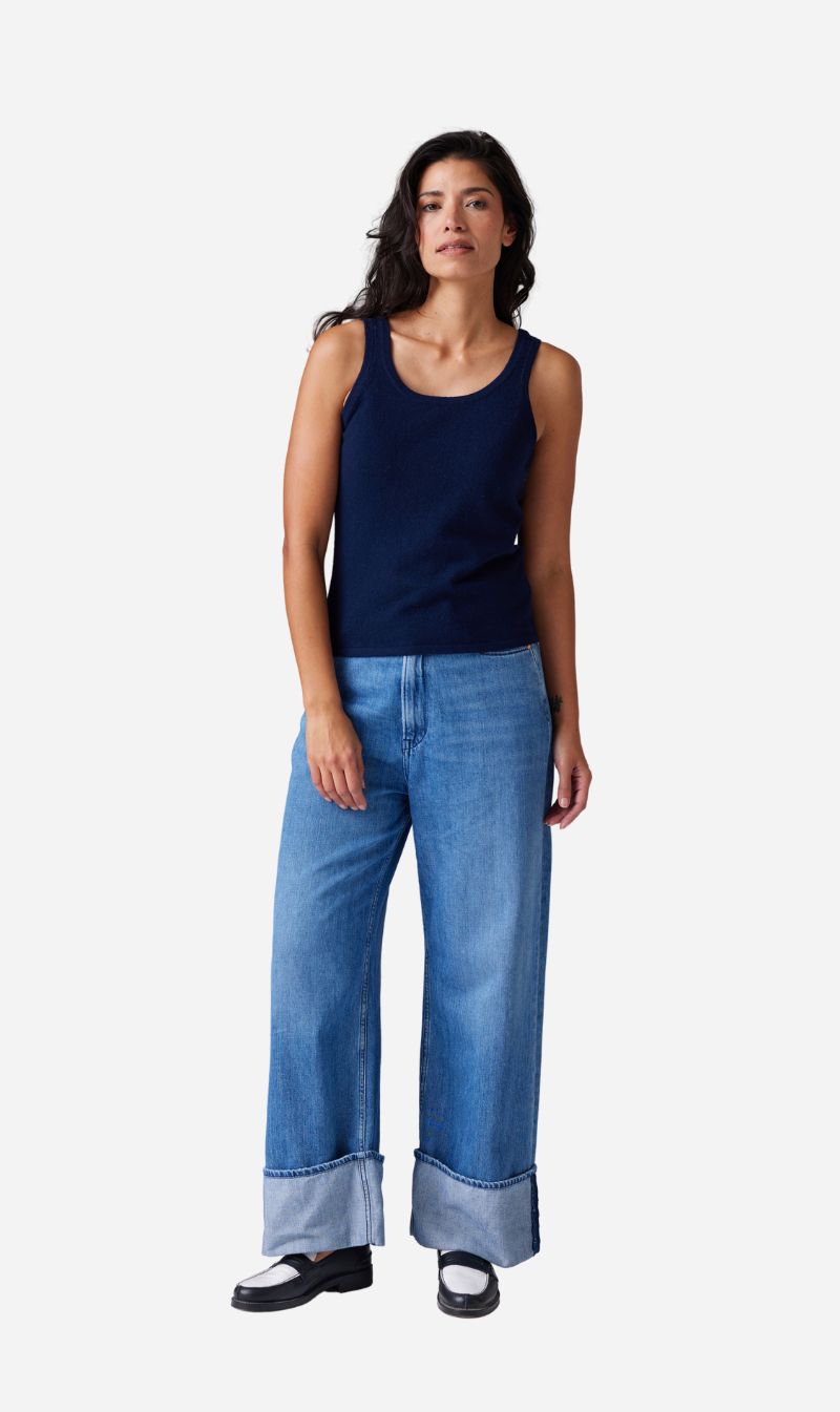 CRUSH | Montanita Tank - Navy