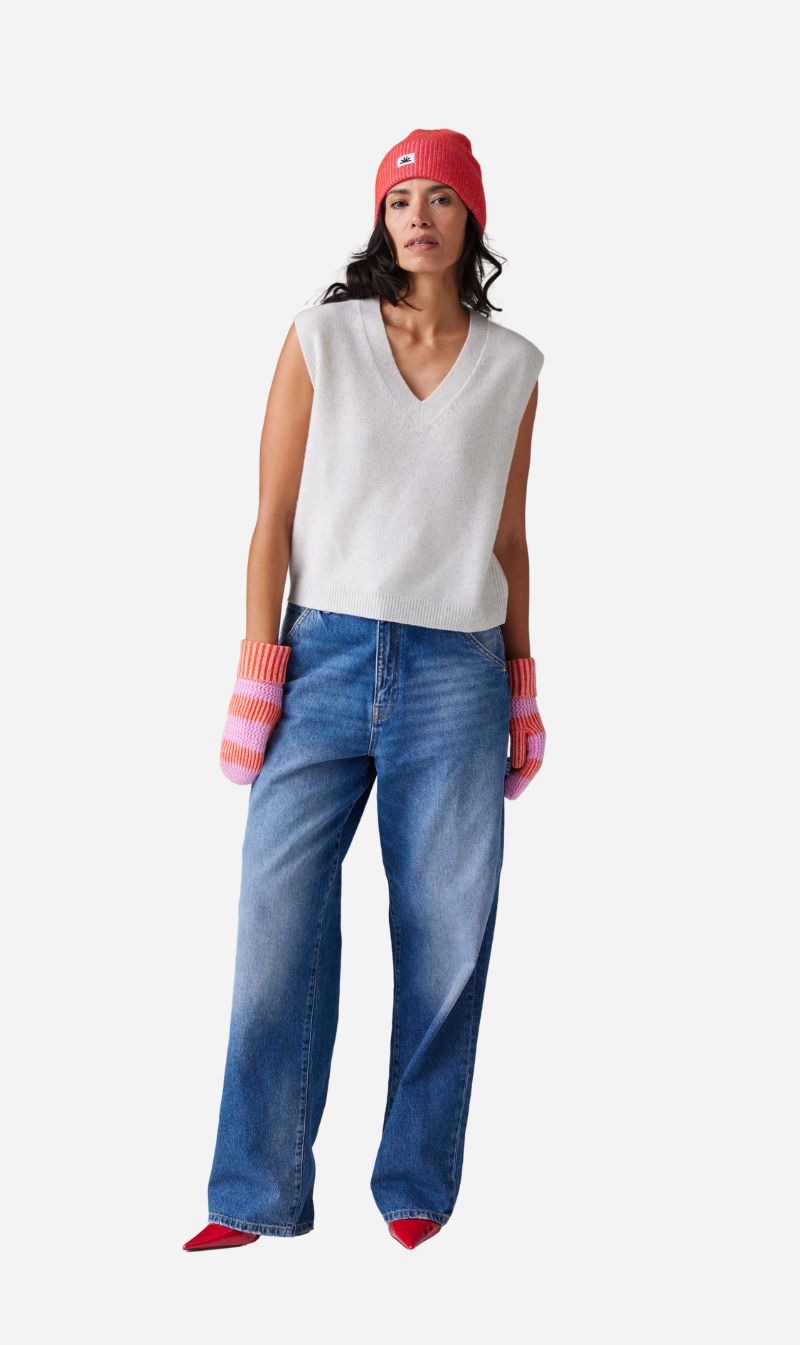 CRUSH | Nikko Chunky V Tank - Pebble