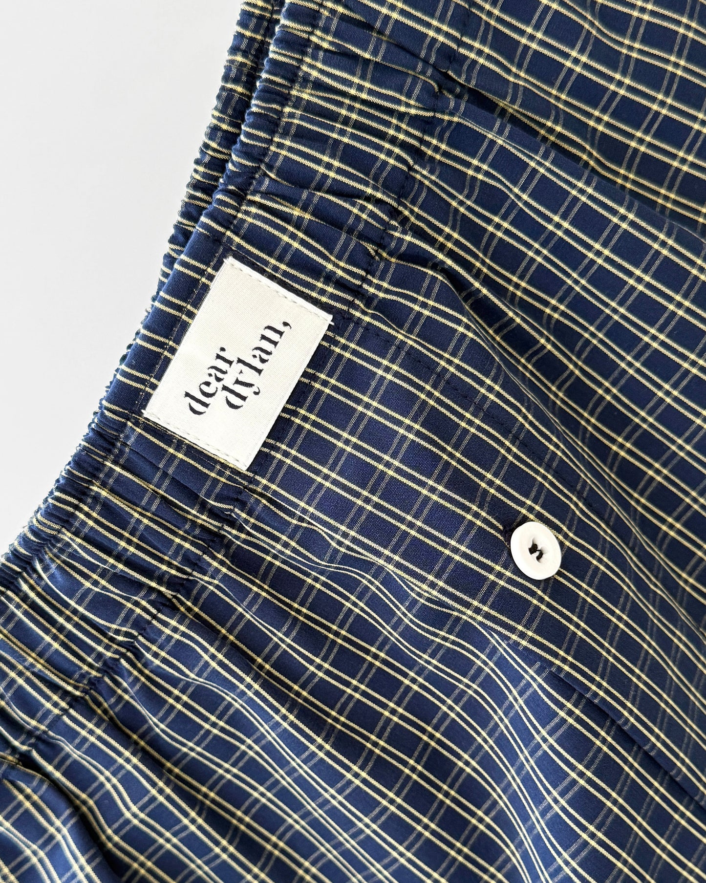 Dear Dylan | Boxer Short - Club Navy Plaid