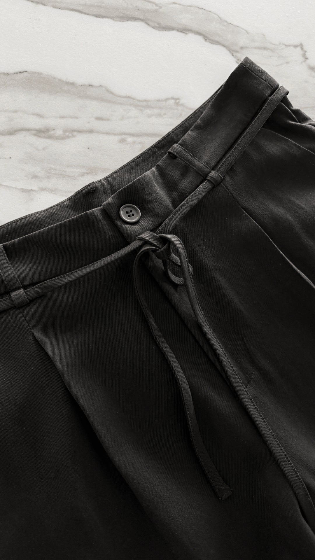 Dear Dylan | Tailored Tie Pant - Noir