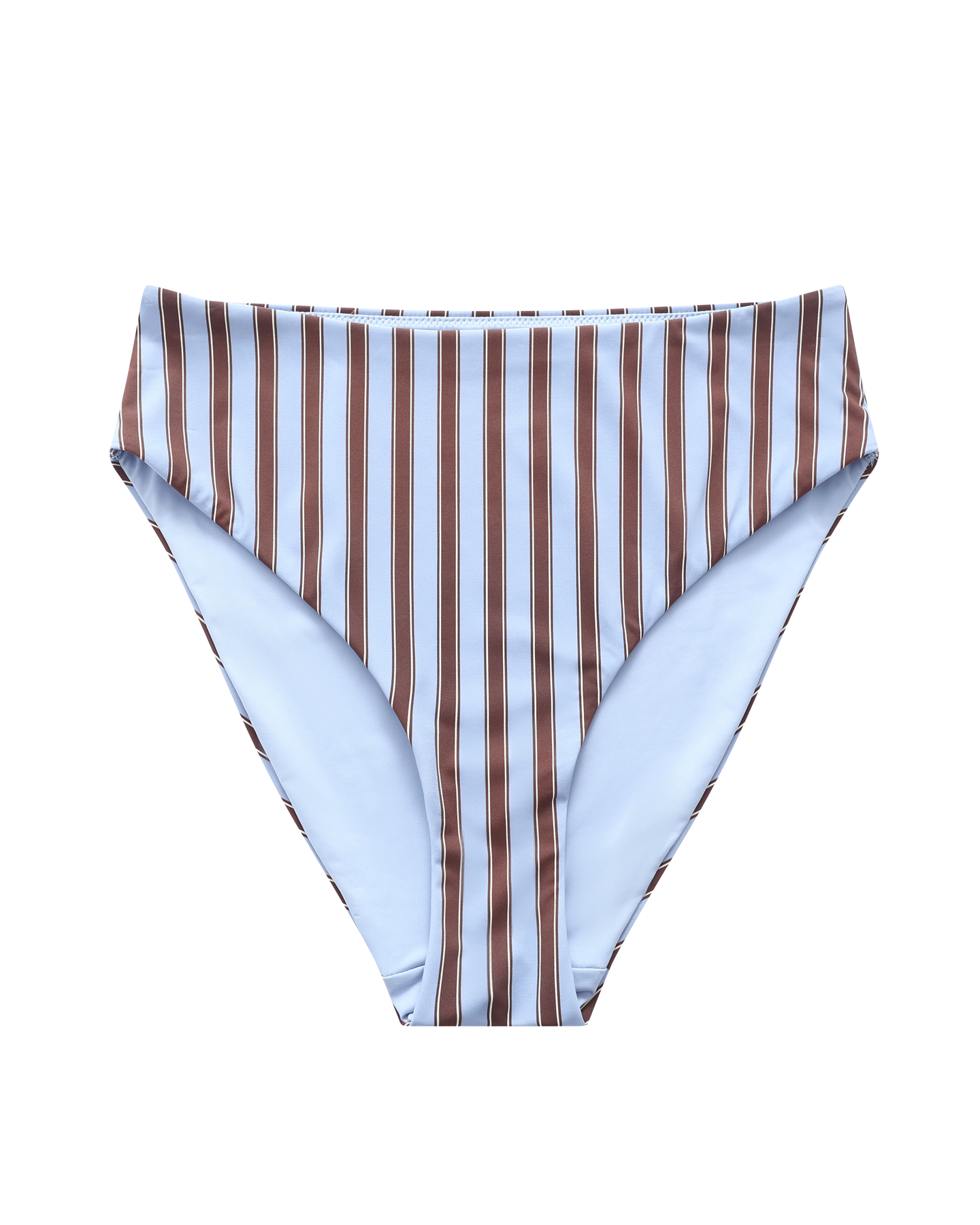 Dear Dylan | High Rise Swim Brief - Riviera Stripe
