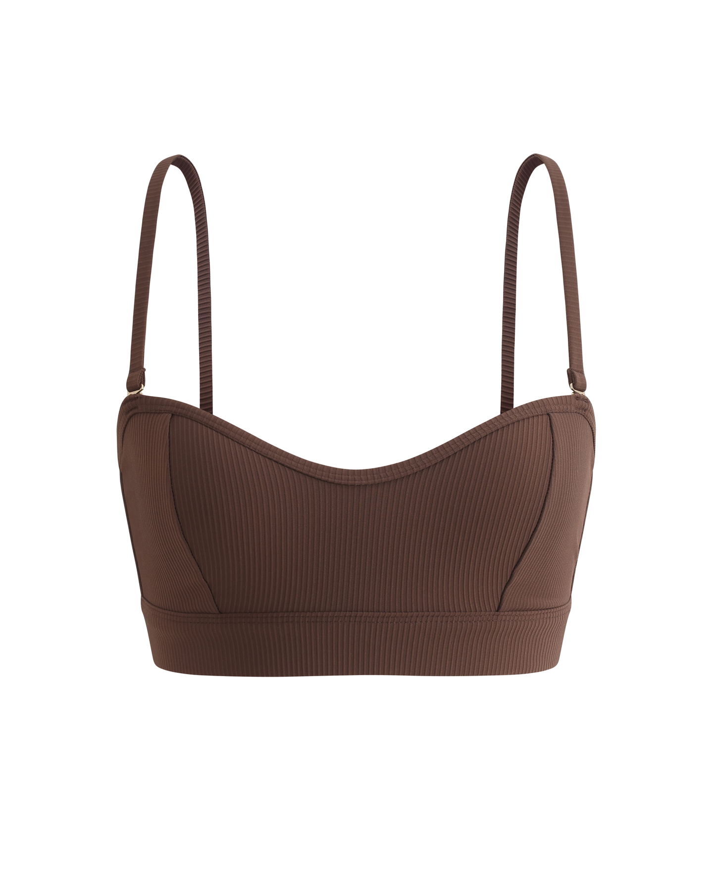 Dear Dylan | Sweetheart Swim Bralette - Umber