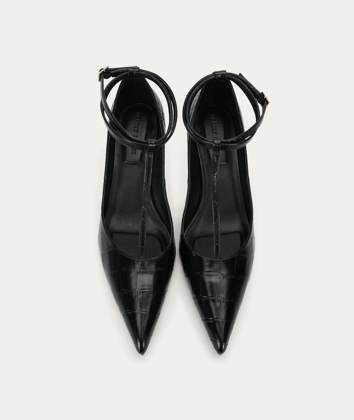 Deadly Ponies | Epona Heel - Black Croc