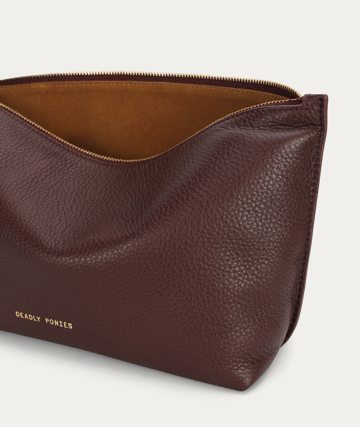 Deadly Ponies | Large Poucher - Dark Cherry