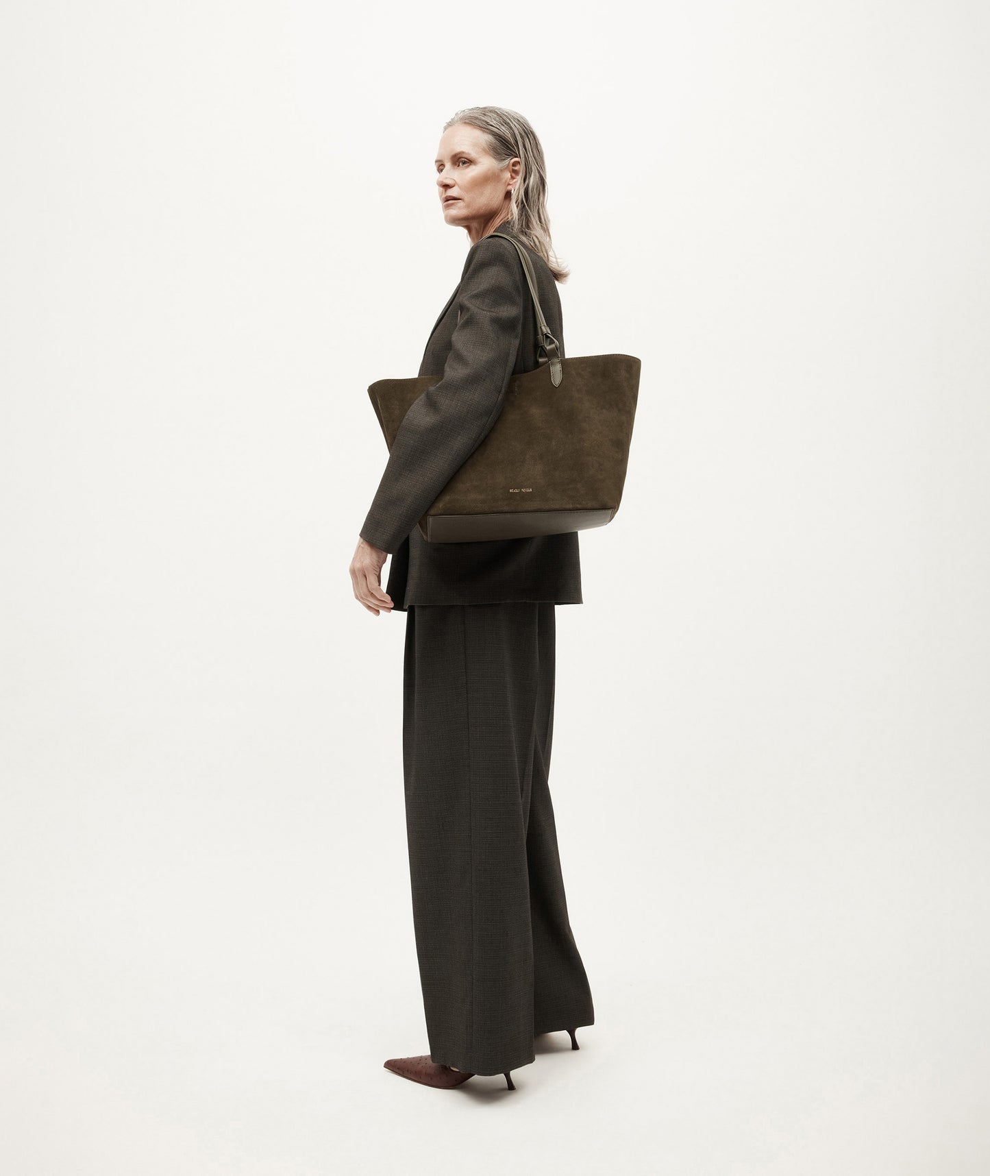 Deadly Ponies | Mr Bandit Tote Maxi - Kale Suede