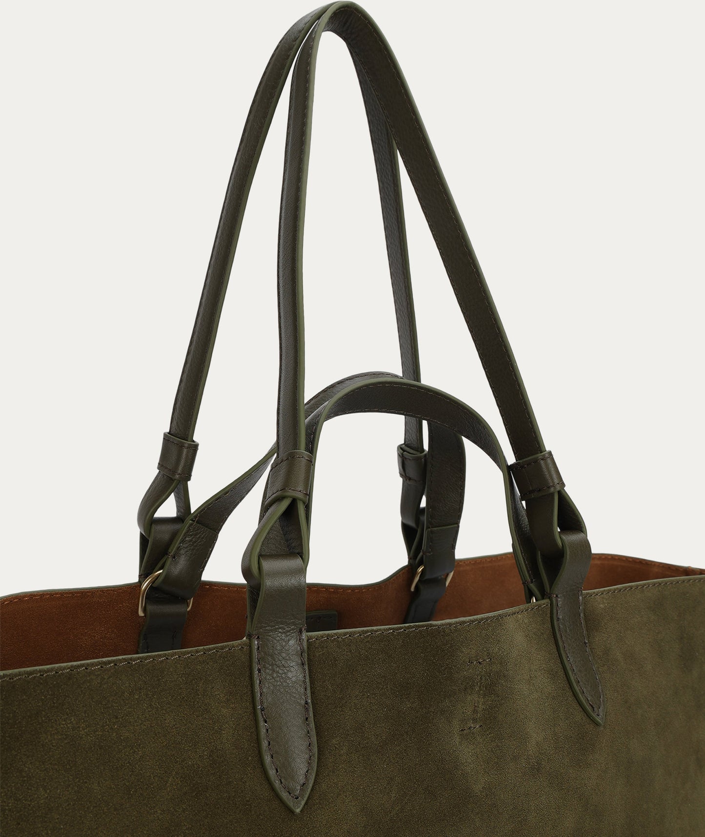 Deadly Ponies | Mr Bandit Tote Maxi - Kale Suede