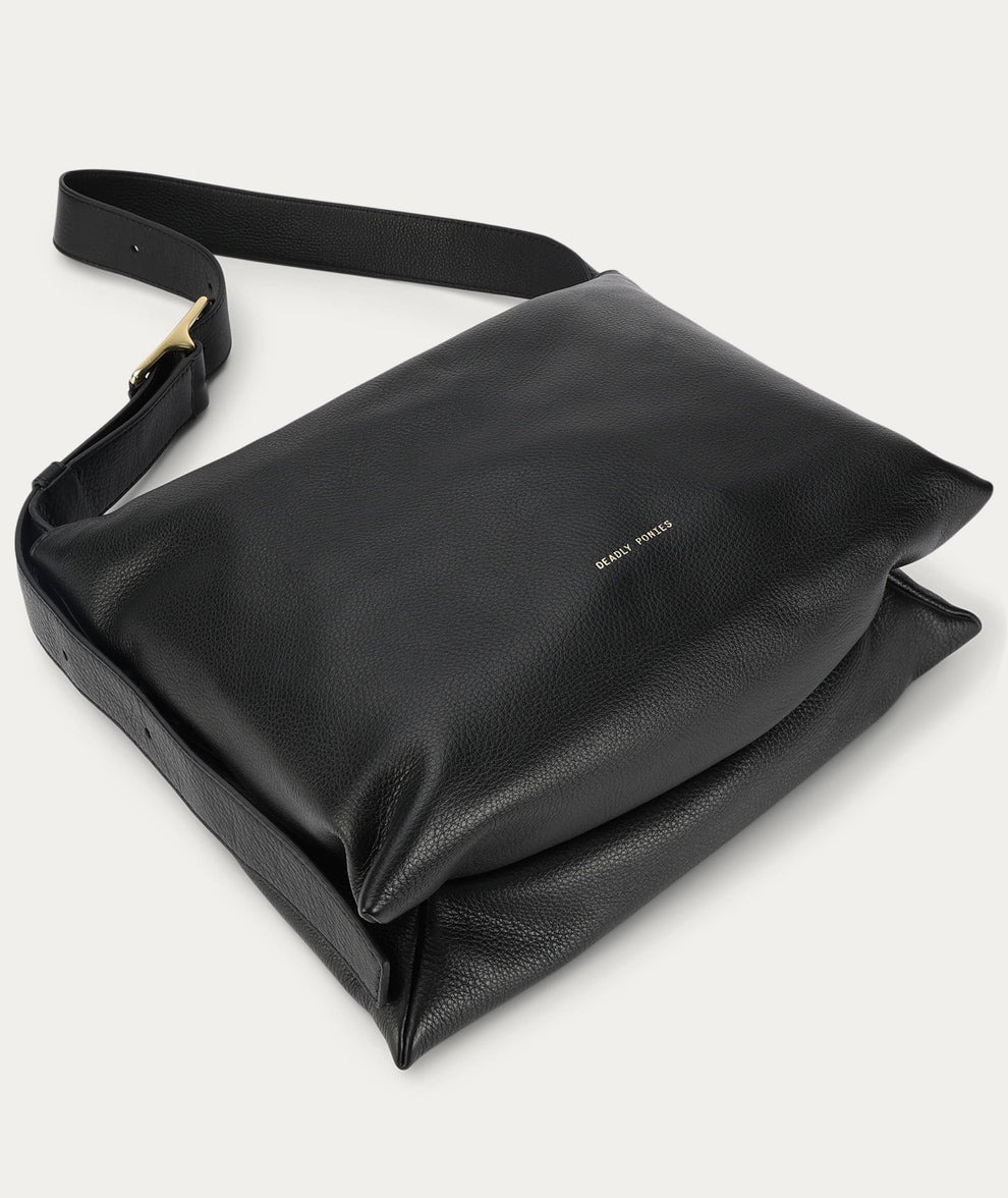 Deadly Ponies | Midimese Bag - Black / Brass